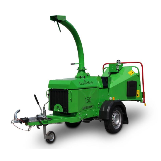 GREENMECH-34hp-Arborist-150-6-inch-Towed-Wood-Chipper Arborist 150